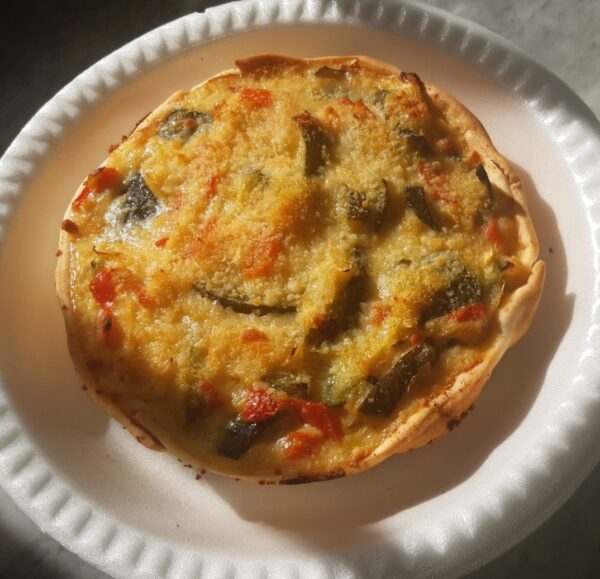 Tarta individual de atún